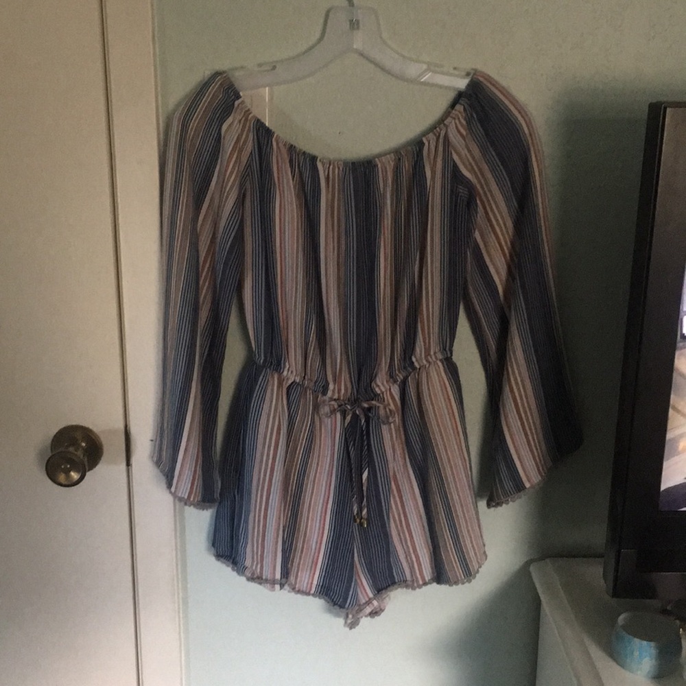 Off the shoulder romper
